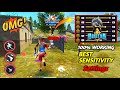 All Gun Headshot Sensitivity Setting After New OB50 Update | Free Fire Max Auto Headshot Sensitivity