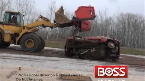 BOSS Loader Box Plow Durability Testing