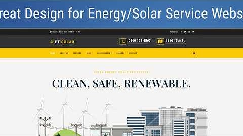 Introducing ET Solar WordPress Theme