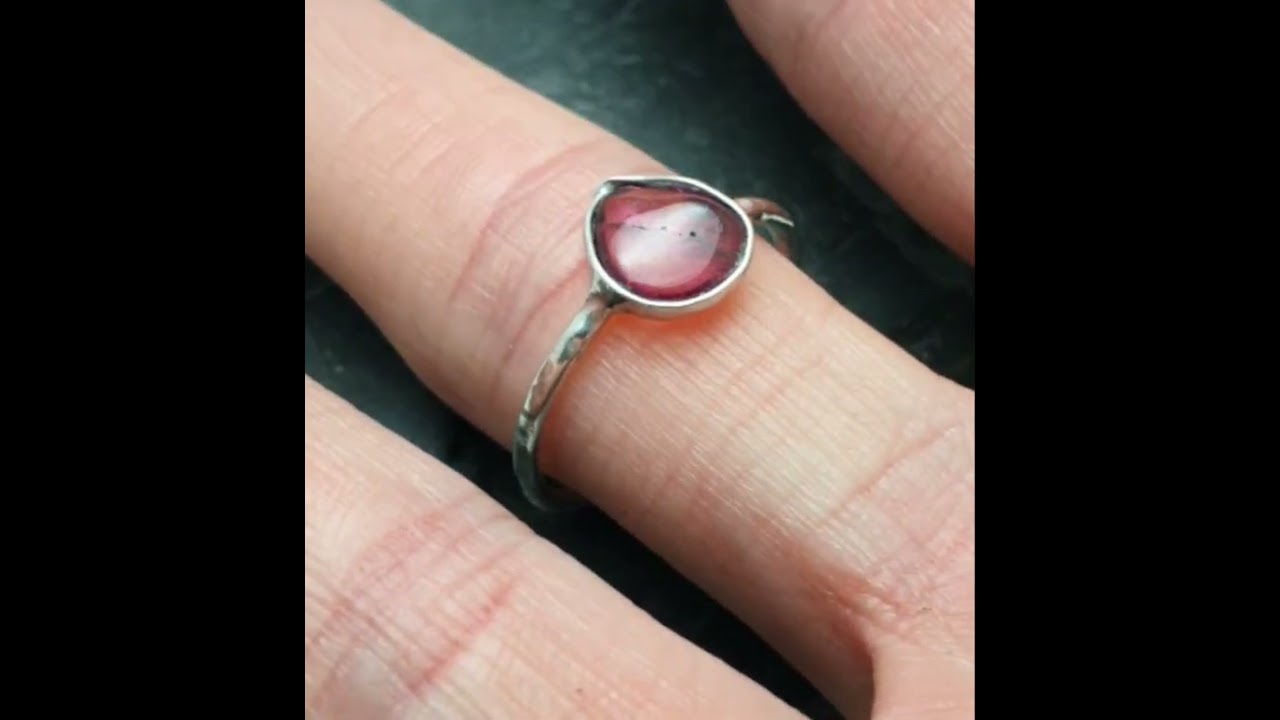Rubelite~Pink Tourmaline Ring 