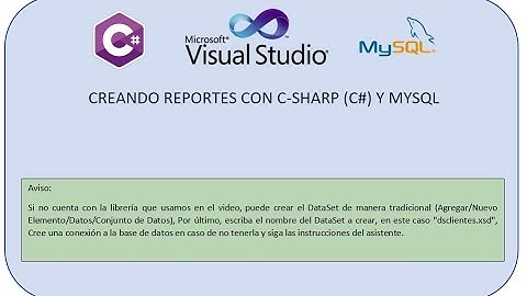 Creando el Reporte General de Clientes con CSharp C#  y Mysql