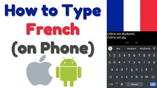 How to Type French Accents on iPhone, Android Phone | French for Beginners | Quick and Easy screenshot 2