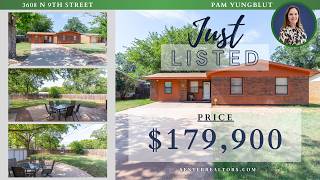 4 Bedrooms Under $200,000 in Abilene, TX 🏡 | 3608 N 9th Street