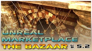 Unreal Engine July month assets I The Bazaar I Epic I myko