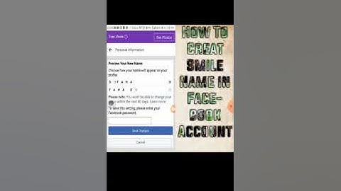 How To Creat Smile Name in Facebook Account | Facebook Japanese Smile Name id 2020 by Fahad Tricker