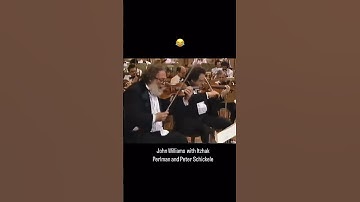 Itzhak Perlman joined Peter Schickele to perform a humorous piece by 