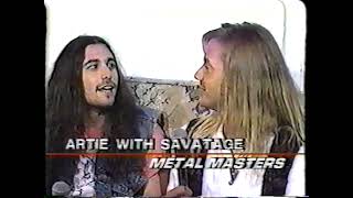 Savatage / Live &amp; Interview on Metal Masters TV Show / Tampa FL / Criss Oliva / Zachary Stevens /