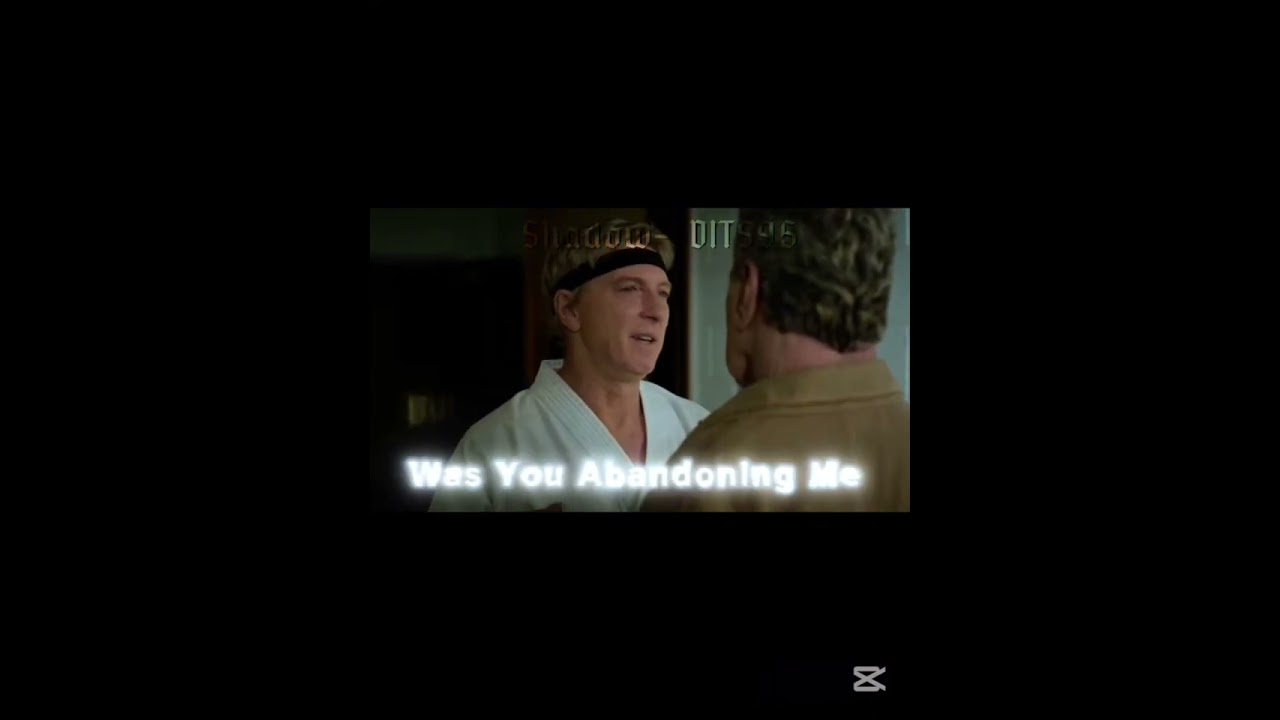 You Threw Me Away Like Trash😢 #cobrakai #karatekid #johnnylawrence #edit #sad #johnkreese #shorts