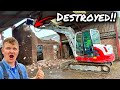 DEMOLITION DAY!!... EVERYTHING GET&#39;S DEMOLISHED!