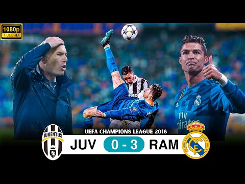 الأسطورة رونالدو ي بهر العالم بمقصية والجماهير تشتعل تصفيق ا ريال مدريد 3 0 يوفنتوس