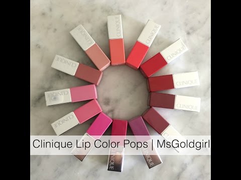 Video: My Clinique Lipsticks Haul Del 2