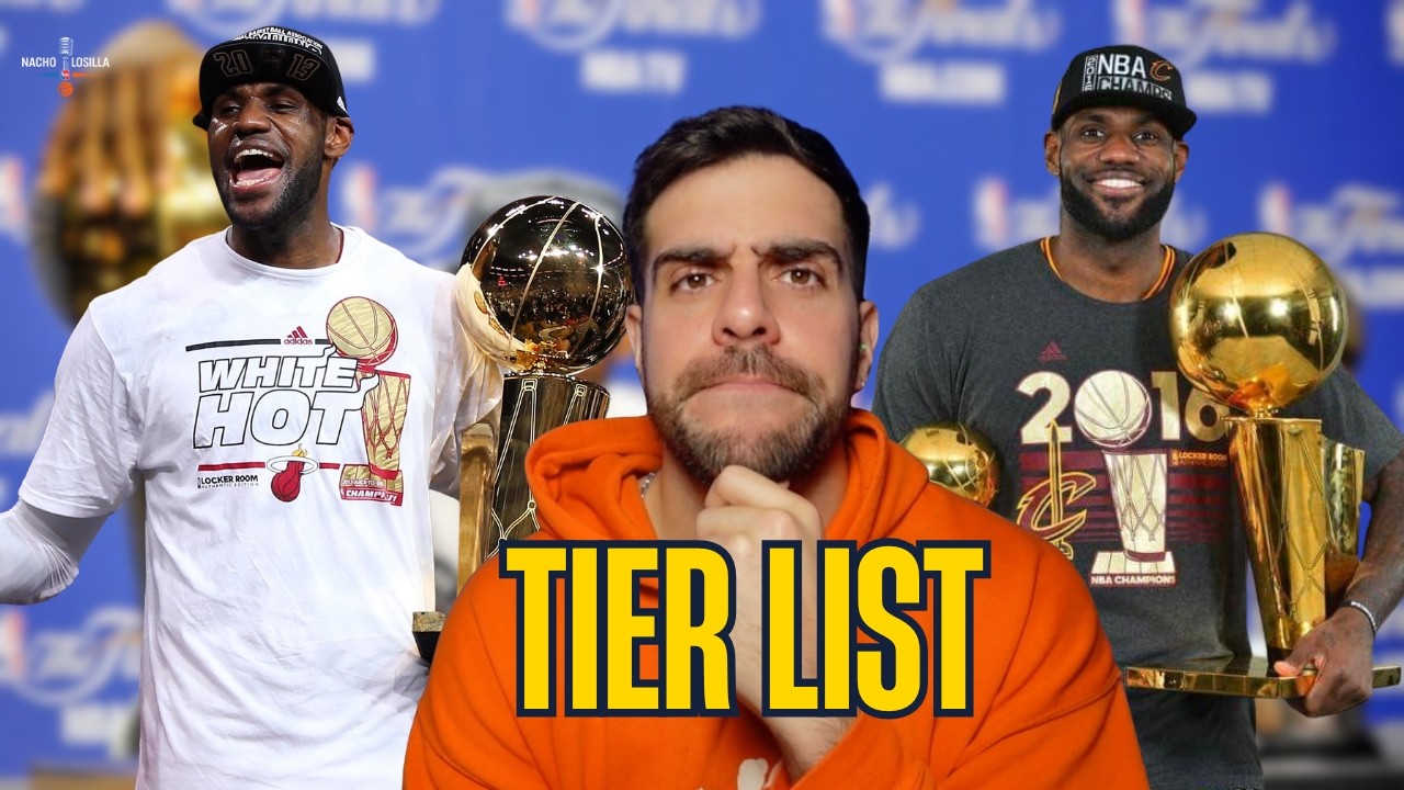 RANKEANDO LOS 10 MEJORES EQUIPOS DE LEBRON JAMES