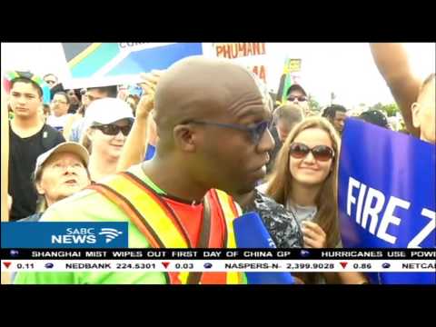 Anti-Zuma protesters and ANCYL members clashed in Durban