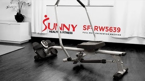 Sunny Health & Fitness SF-RW5639 Full Motion Rowing Machine