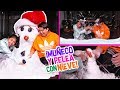 MUÑECO de NIEVE REAL ☃️ + Pelea de Nieve 🤩 Conny - Vloggeras Fantásticas