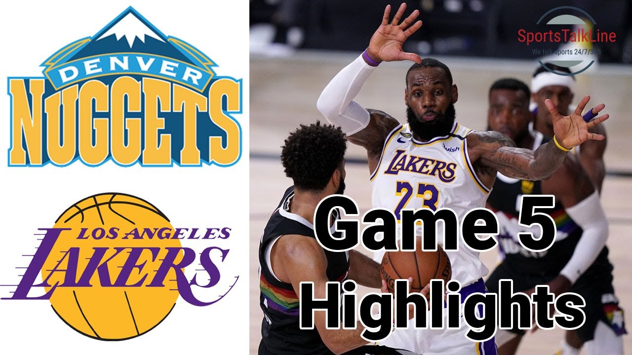 Nuggets vs Lakers HIGHLIGHTS Full Game | NBA Playoff Game 5