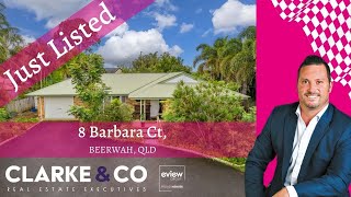 JUST LISTED – 8 BARBARA CT, Team Dan Clarke. Leading Real Estate Agents Beerwah, Qld