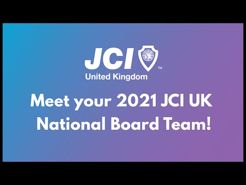 JCI UK 2021 National Board Team