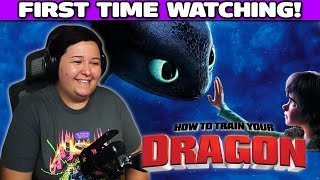 HOW TO TRAIN YOUR DRAGON (2010) Movie Reaction! | FIRST TIME WATCHING!