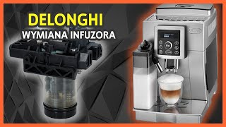 Nawiedzony ekspres Delonghi wariuje - wymiana infuzora (infusor change) - naprawiamy #coffeedoctor