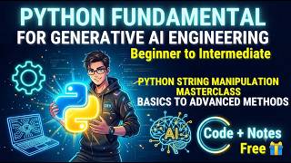 Python String Manipulation Masterclass: Complete Guide from Basics to Advanced Methods