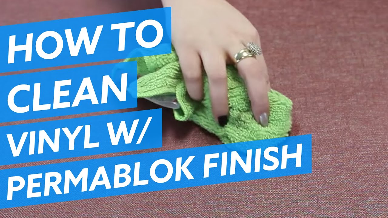 How to Clean Vinyl with PermaBlok Finish YouTube