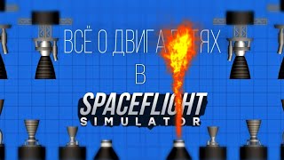 ВСЁ ЧТО НУЖНО ЗНАТЬ О ДВИГАТЕЛЯХ - Spaceflight simulator.