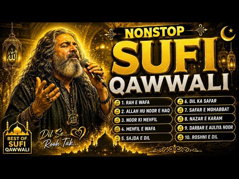 SOULFUL QAWWALI NIGHT 🌙 Relaxing Sufi Music