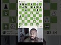 A snippet from last night's live stream. #chesscommunity #BlitzChess #KormegaChess