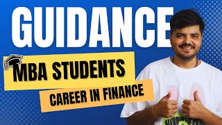 Career in Finance for MBA Students