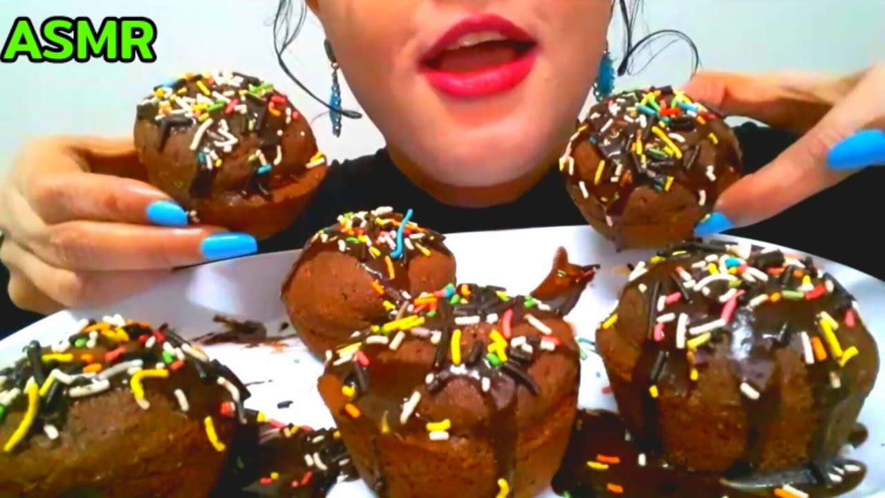 ASMR CHOCOLATE CAKE l EATING CAKE MUKBANG l NO TALKING l EATING SOUNDS ...