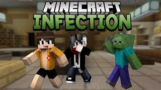 หนีพวกติดเชื้อเร็ว!! Minecraft Infecition ft.KyoYaKunGz