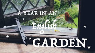 An English Garden. Nature through the Seasons. Relaxing Nature Ambience.
