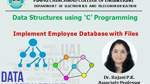 Implement Employee Database with  files using C Programming