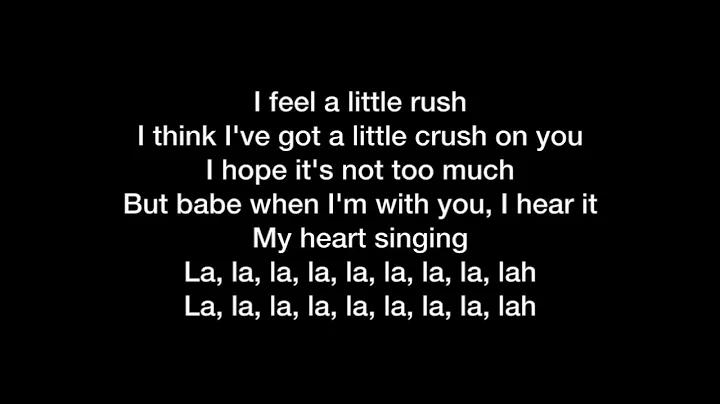 Yuna - Crush feat. Usher Lyrics Video