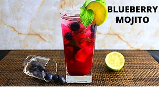 How to Make a Blueberry Mojito