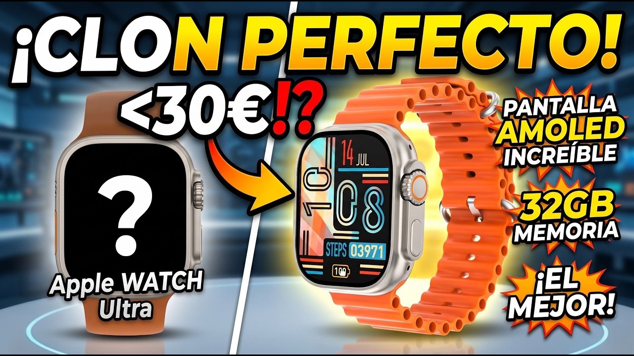 Apple Watch Ultra 3: The Perfect Clone That Costs Less Than 