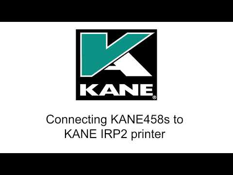 Kane Analysers Tutorial – Connecting KANE458s To Mobile KANE Wireless Printer App