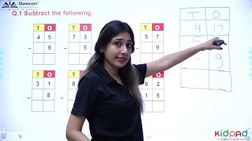 Subtraction  |  Maths | Class2| CH3 | L1| Kidpad Learning App Powered by BeaconLight