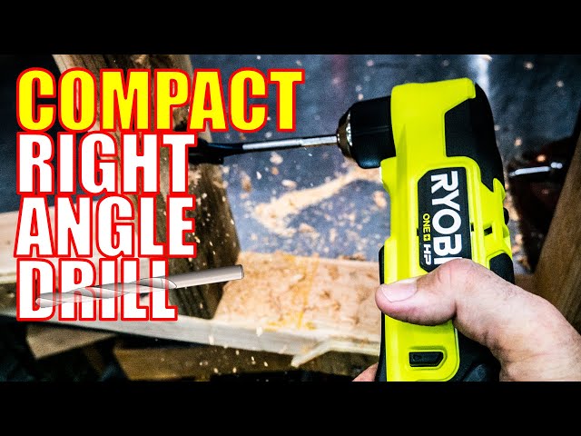 MORE NEW TOOLS - Ryobi HP One+ Right Angle Drill [350 in-lbs] 