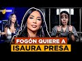 FOGÓN LLENA DE ODIO QUIERE A ISAURA PRESA POR DECIR QUE SANDRA PALMET ES MÁS QUERIDA QUE ELLA