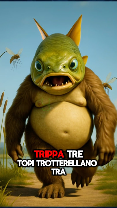 The Origin Story of Trippi Troppi Troppa Trippa 🐻➡️🐟#brainrot #shorts #italianbrainrot