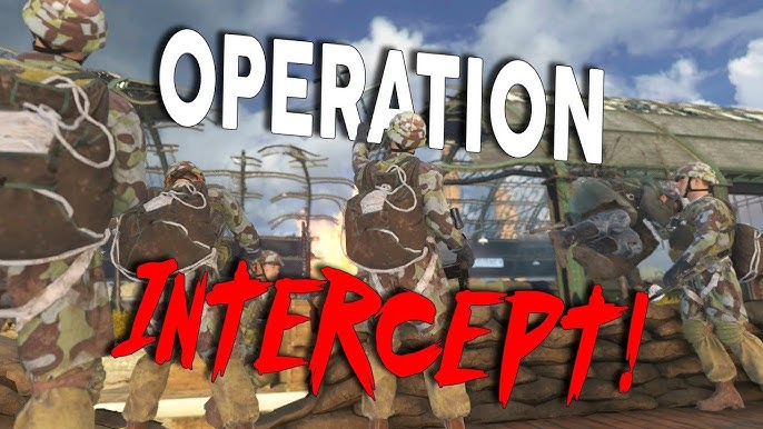 Resistance Recon Goes To War: Operation Intercept