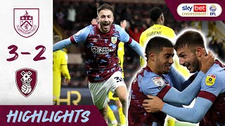 Burnley 3-2 Rotherham | Dramatic Win In 10th Minute Of Stoppage Time! | Championship Highlights