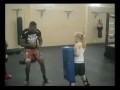 Alistair Overeem Leg Kick To A Young Girl