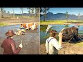 RDR2 All Animals Attack - [Main Animal/Event] | Epic Wild Moments"Ep.23