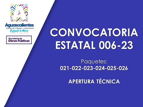 20230705-Apertura Técnica CONV EST 006-23