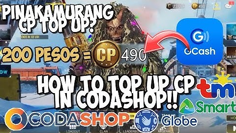 Codm How to buy Cp in Codashop | How to Convert Garena Shells to Cp in Codm - CODM Gcash Top up