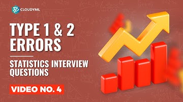 V - 4 : Difference Between Type-I & Type-II Error | Statistics Interview Question