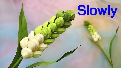 ABC TV | How To Make Paper Flower #1 (Slowly) | Paper Quilling - Craft Tutorial